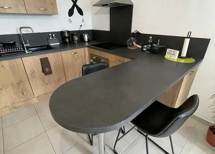 Appart. Sur Avec Garage Et Wifi. Διαμέρισμα